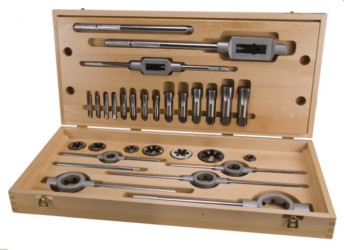 RUKO gängsats G 1/4"-1" 28delar